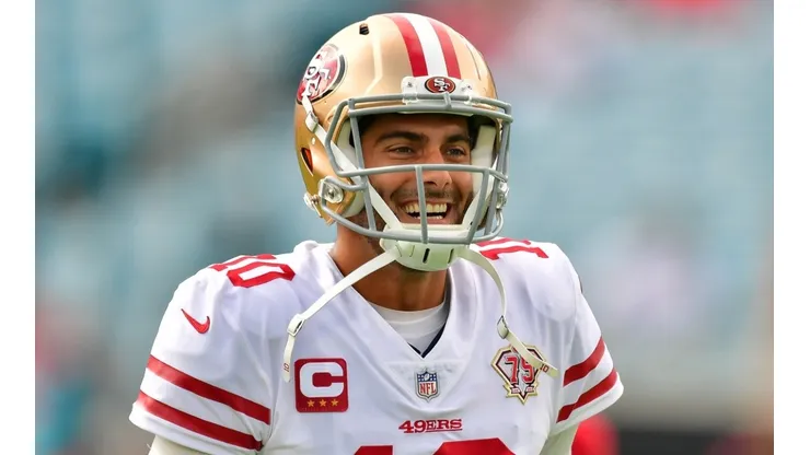 Jimmy Garoppolo will stay in San Francisco as Trey Lance's backup.