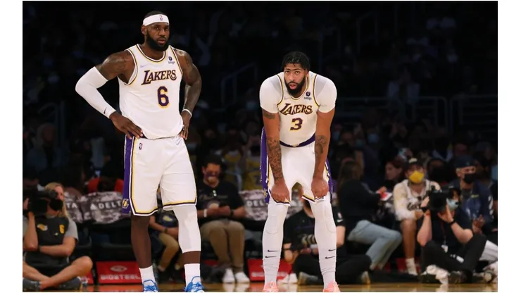 LeBron James and Anthony Davis