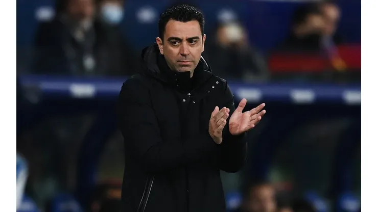 Barcelona coach Xavi Hernandez.