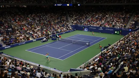 A general view of a match during the 2022 US Open.