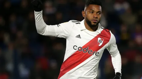 Miguel Borja of River Plate