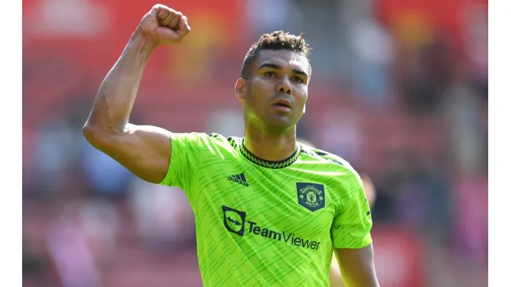 Casemiro joined Man United from Real Madrid this summer.