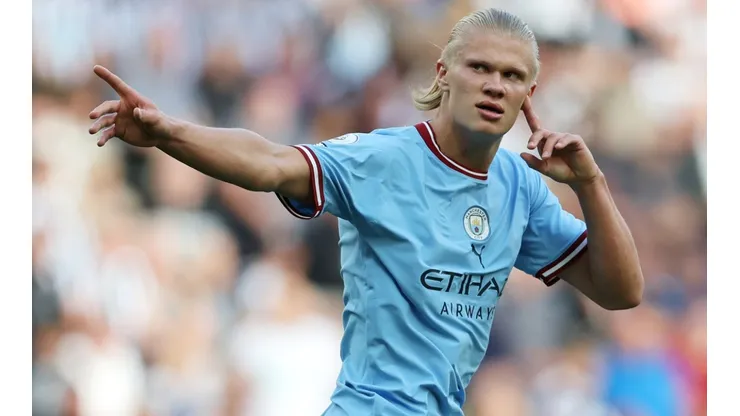 Erling Haaland of Manchester City.