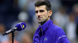 Novak Djokovic of Serbia