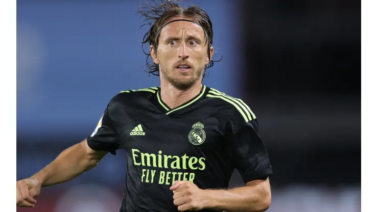 Luka Modric of Real Madrid.