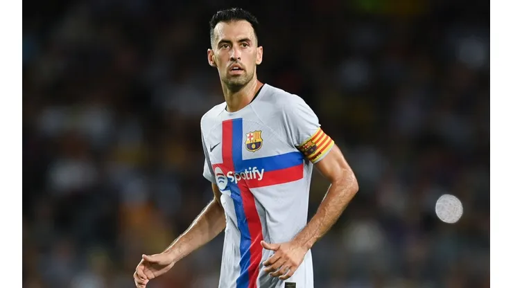 Sergio Busquets of Barcelona.
