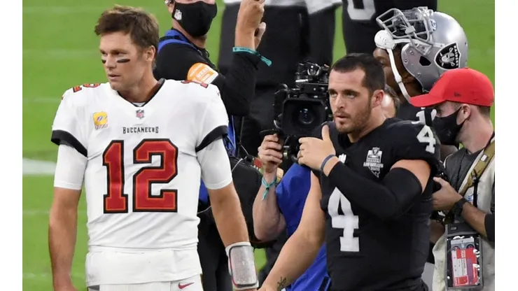 Tom Brady and Derek Carr