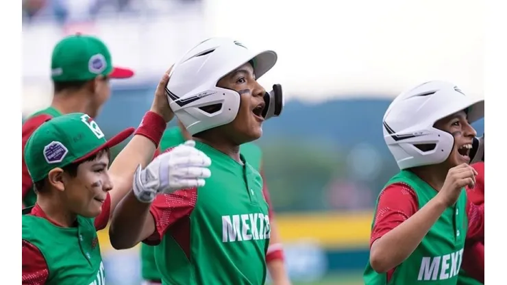 Mexico's team at the Little League World Series 2022