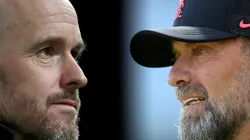 Coach Erik ten Hag of Manchester United and Juergen Klopp, Coach of Liverpool