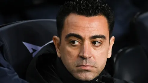 Manager Xavi Hernandez of Barcelona