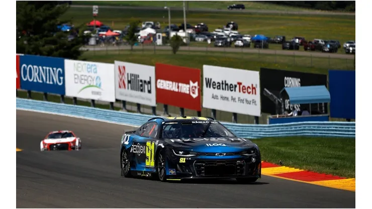 Kimi Raikkonen in the Nascar Cup Series Go Bowling at The Glen