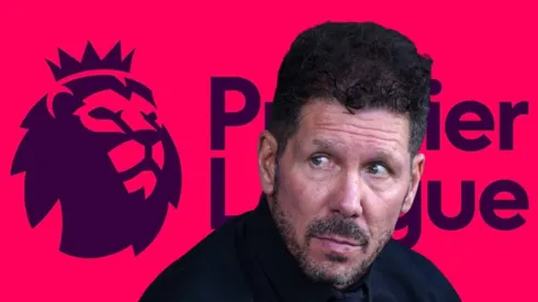 Manager Simeone of Atletico Madrid