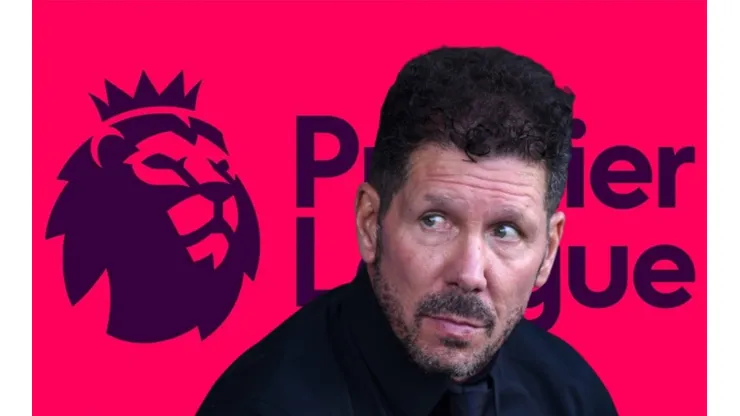 Manager Simeone of Atletico Madrid