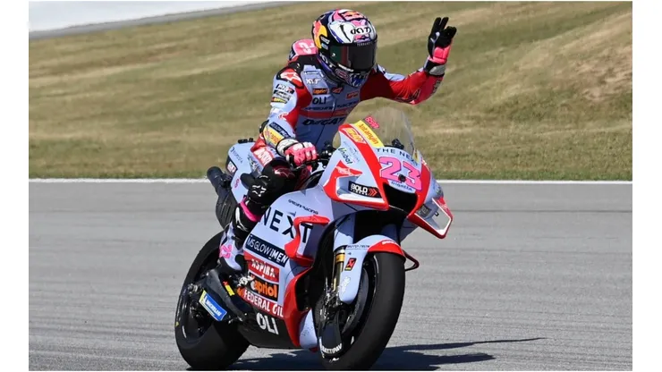Enea Bastianini, poleman of the Austrian Grand Prix