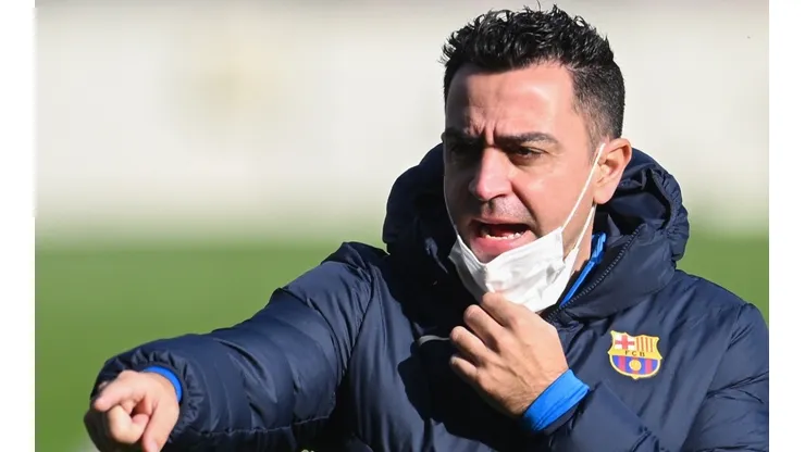 Barcelona coach Xavi Hernandez.