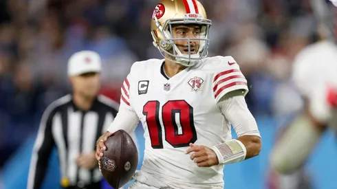 The future of Jimmy Garoppolo at the 49ers is still uncertain.