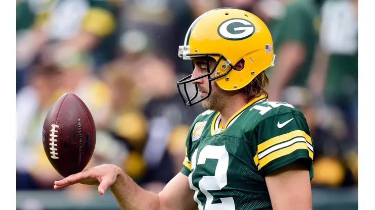 Quarterback Rodgers of Packers