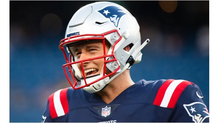 New England Patriots quarterback Mac Jones