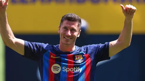 Robert Lewandowski of Barcelona.