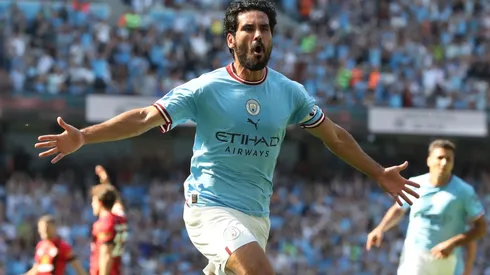 Ilkay Gundogan of Manchester City.