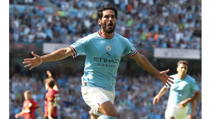 Ilkay Gundogan of Manchester City.