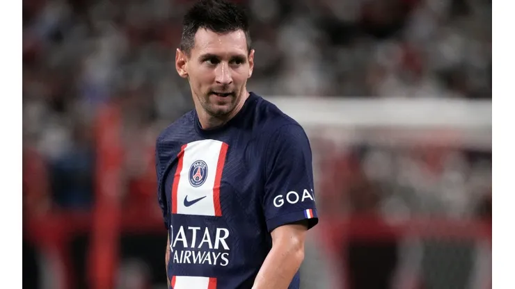 Lionel Messi of PSG.