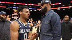 Lebron and Bronny James