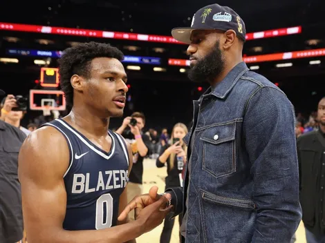 LeBron James puts speculation to rest and updates his son Bronny's choice for college