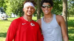 Patrick and Jackson in 2022