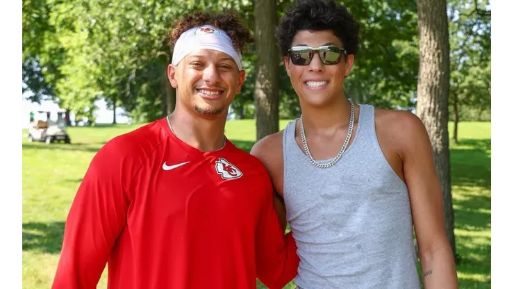Patrick and Jackson in 2022