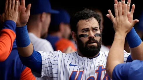 Luis Guillorme #13 of the New York Mets