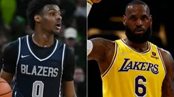 Bronny James, and LeBron James