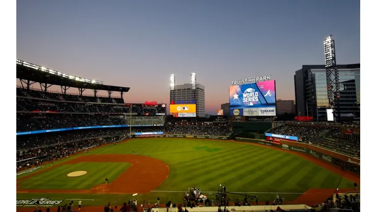 A view of the Truist Park during Game 5 of the 2021 MLB World Series.
