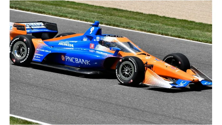 Scott Dixon, second in the standings