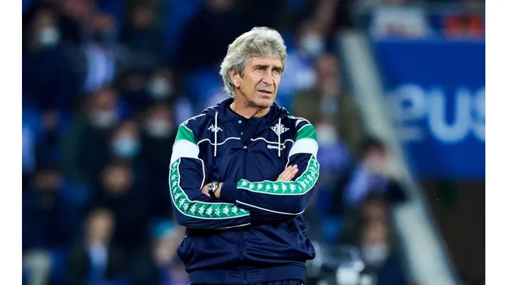 Manager Pellegrini of Real Betis