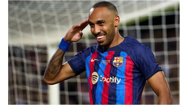 Pierre-Emerick Aubameyang of FC Barcelona