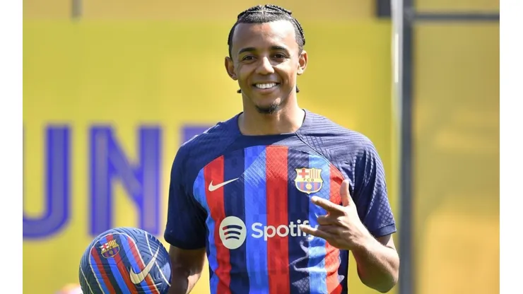 Jules Kounde of Barcelona
