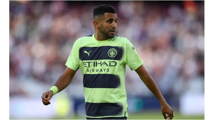 Riyad Mahrez of Manchester City