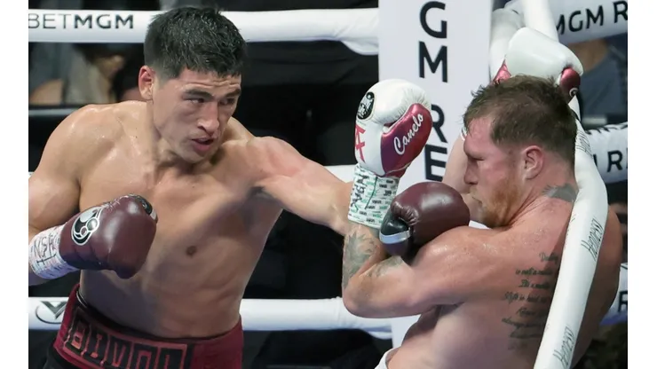 Dmitry Bivol defeated Canelo Alvarez on May 7