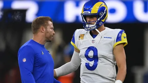 Sean McVay and Matthew Stafford