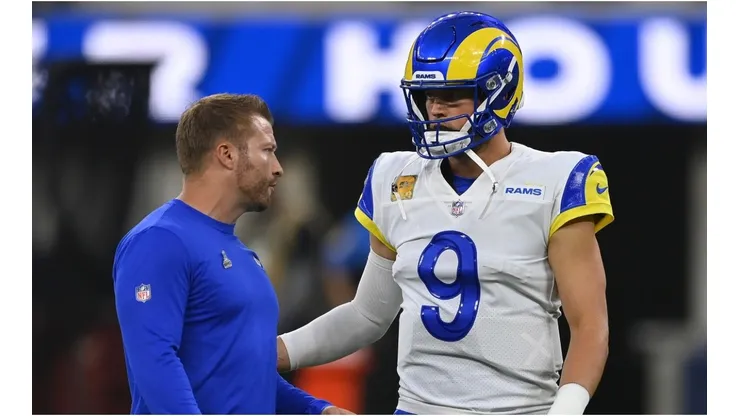 Sean McVay and Matthew Stafford