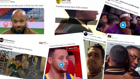 Fans reacted to the 2022 UEFA Super Cup with hilarious memes on Twitter.