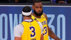 LeBron James and Anthony Davis