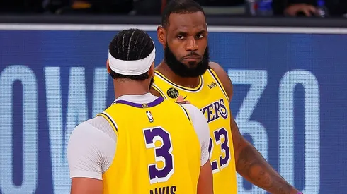 LeBron James and Anthony Davis