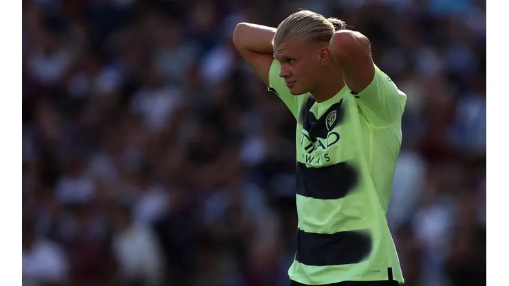 The cameras will follow Erling Haaland during the whole season with Manchester City.