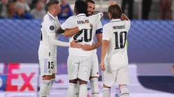 Real Madrid won the 2022 UEFA Super Cup over Frankfurt.