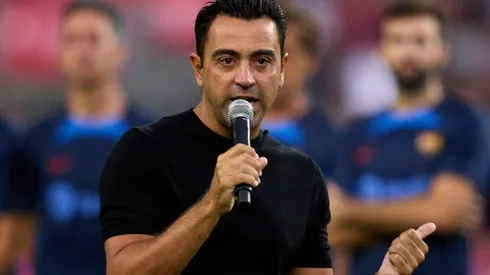 Xavi Hernandez of Barcelona