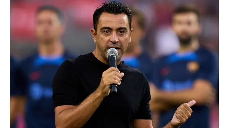 Xavi Hernandez of Barcelona