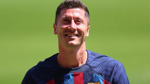 Robert Lewandowski of Barcelona