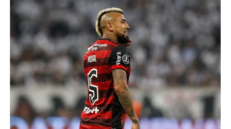 Arturo Vidal of Flamengo